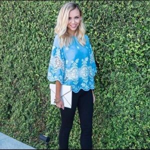 Chicwish Embroidered Top